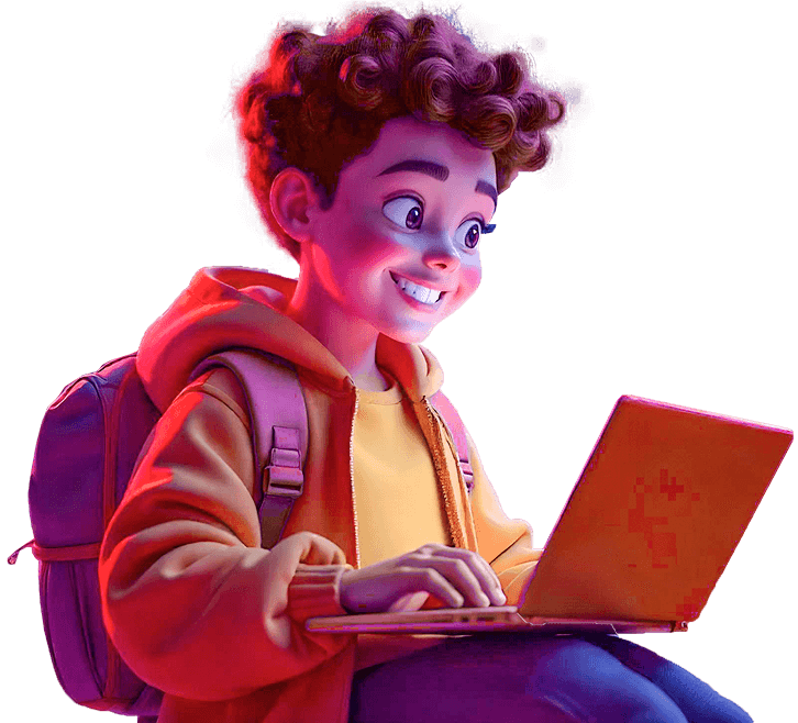 Boy with Laptop